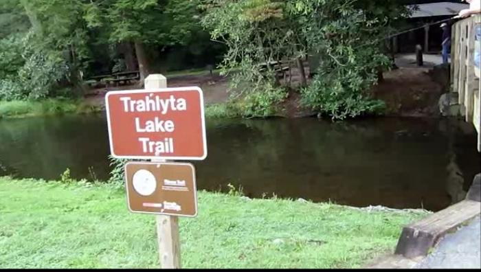 Our first trail today