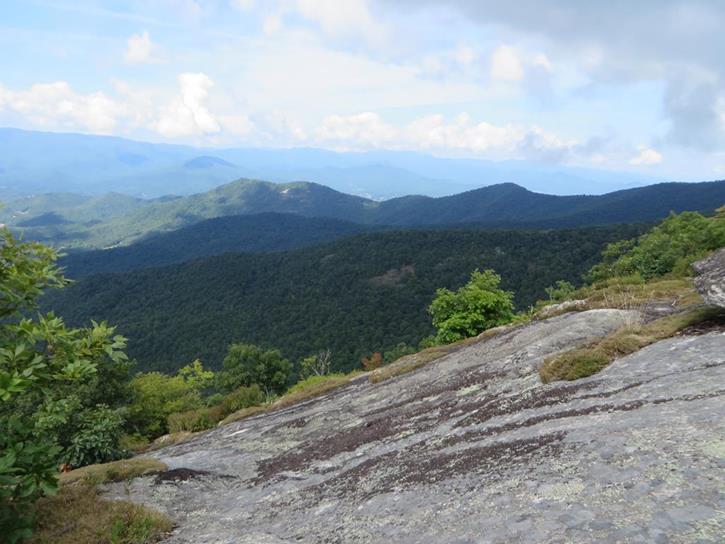 We arrive at spectacular Whiterock Mountain!