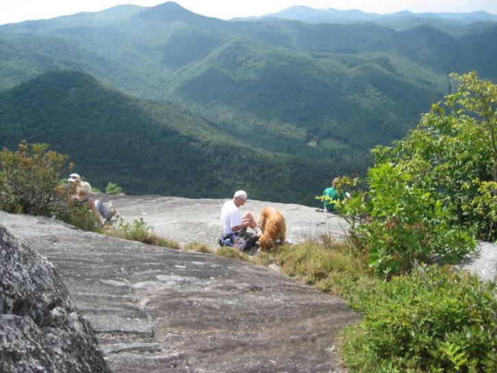 Breathtaking views for our lunch spot!