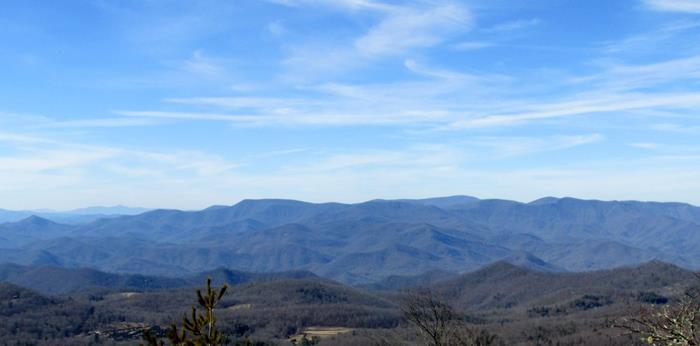 Great views from Scaly Mt.