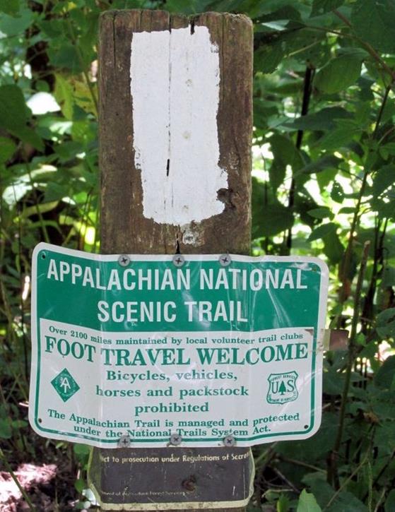 Trail sign