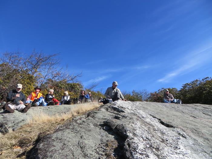 Lunchtime on Scaly Mt.