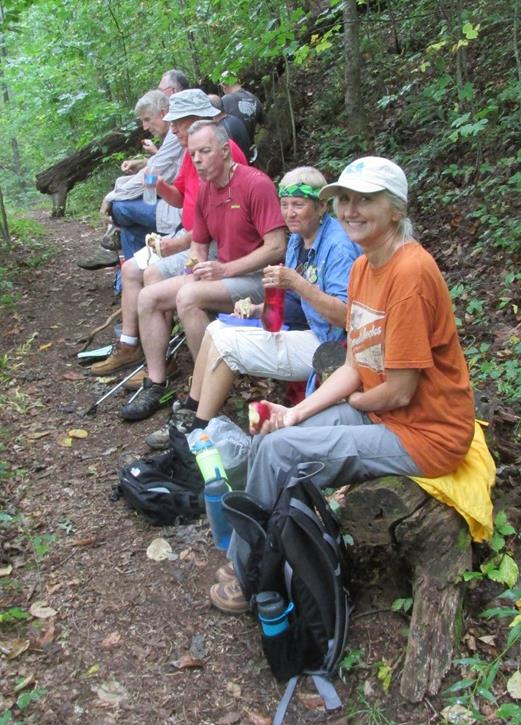 Lunchtime at Miller Gap!
