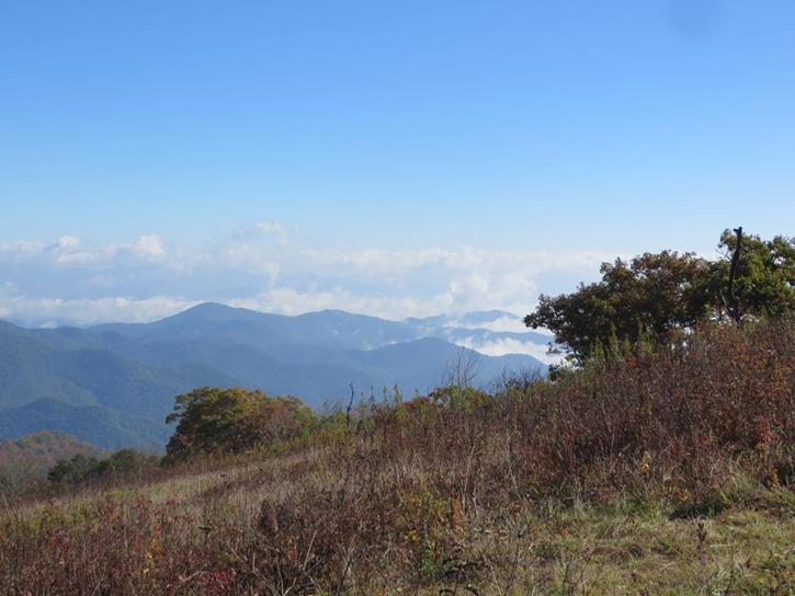 Great views as we approach the summit!