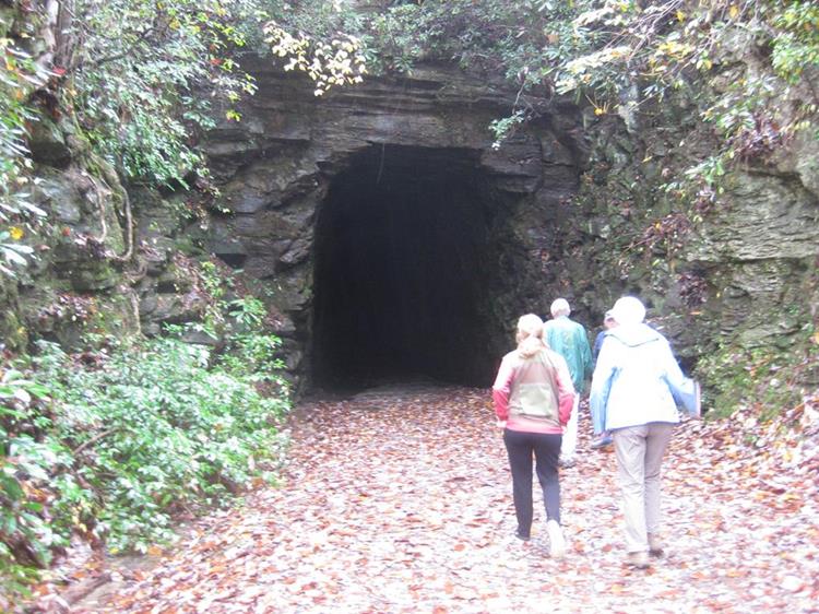 Approaching Stumphouse Tunnel