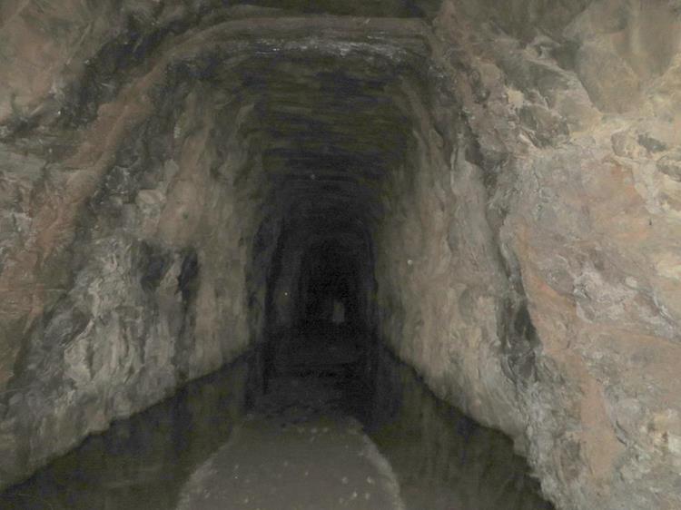The tunnel is dark and damp! Don't forget to bring a good flashlight!