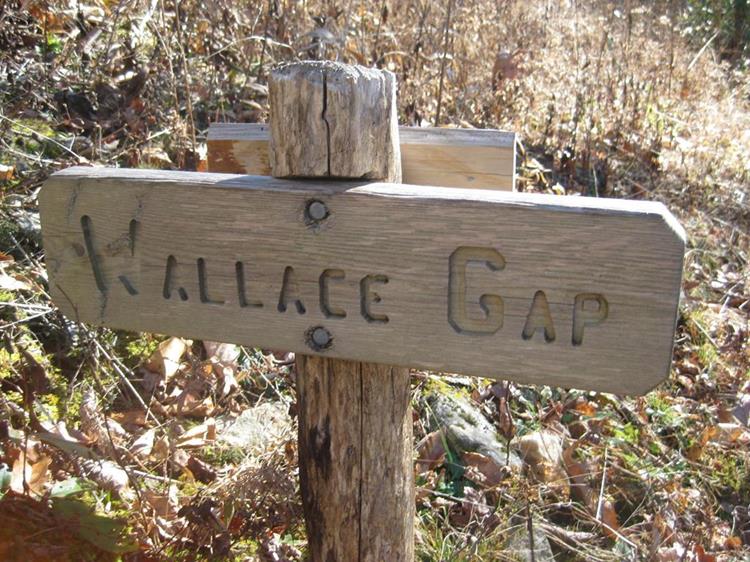 Coming into Wallace Gap