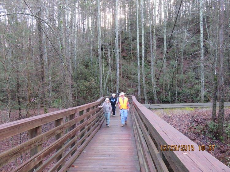 We did the Shortline Trail first.