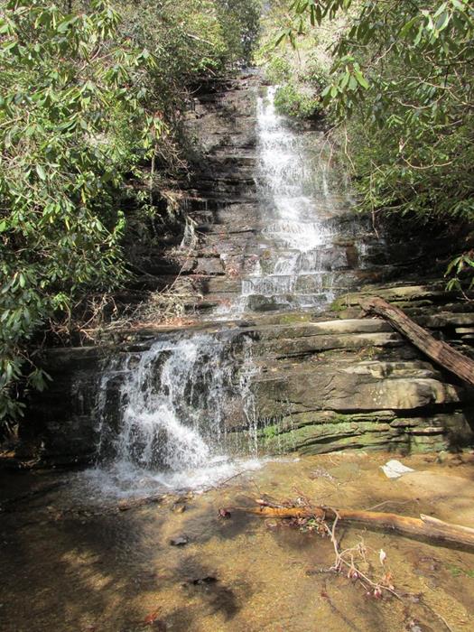 We arrive at Panther Falls!