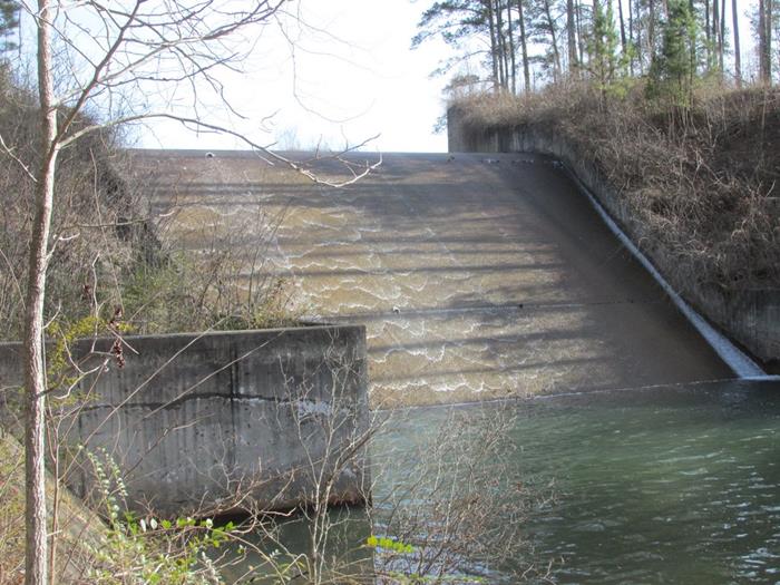 Lake Russell dam.