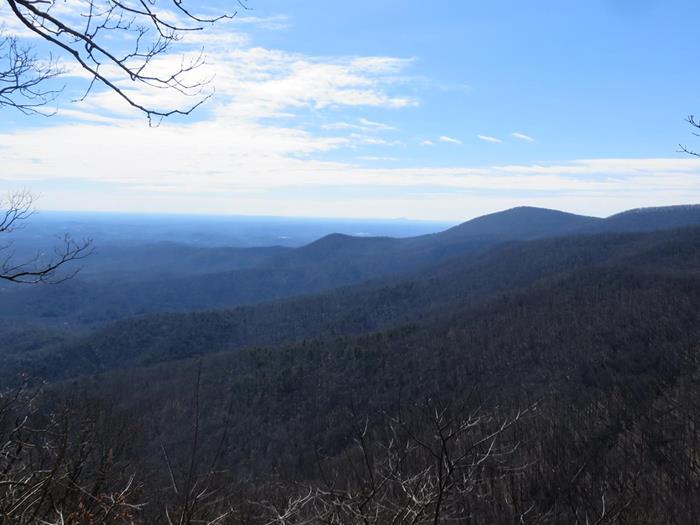 We were treated to spectacular mountain views!