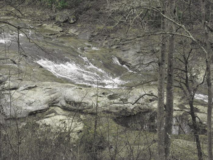 Nice cascade along the river.