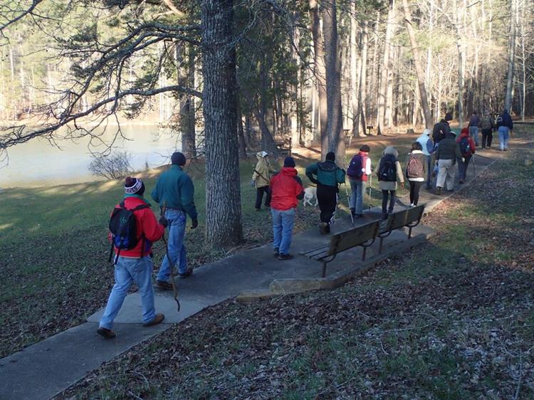 Here, we walk thru the pinic and swim area.