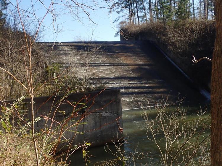 The Lake Russell Dam.