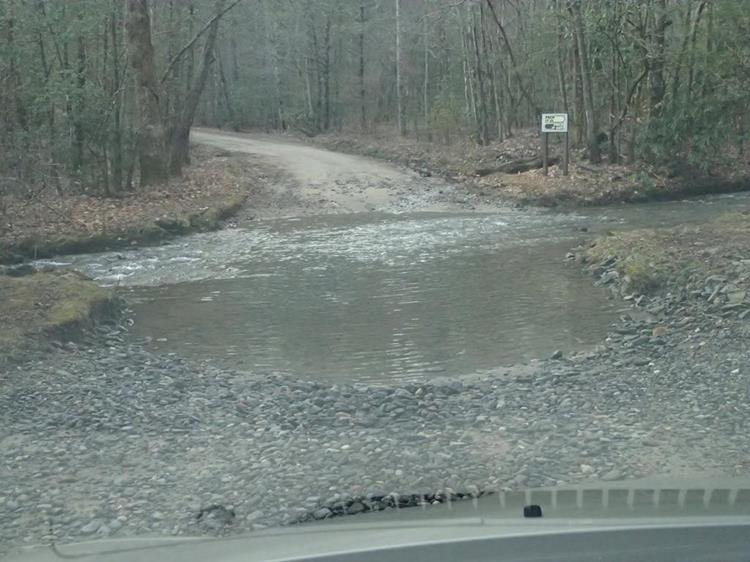 We have to ford the creek!