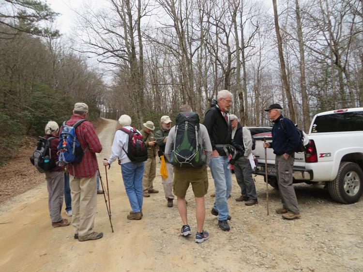 Parking at Indian Grave Gap