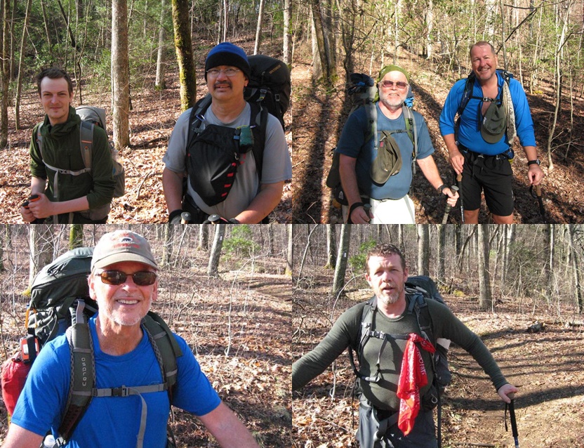 We met these thru-hikers today around 65 miles into their hike to Maine!