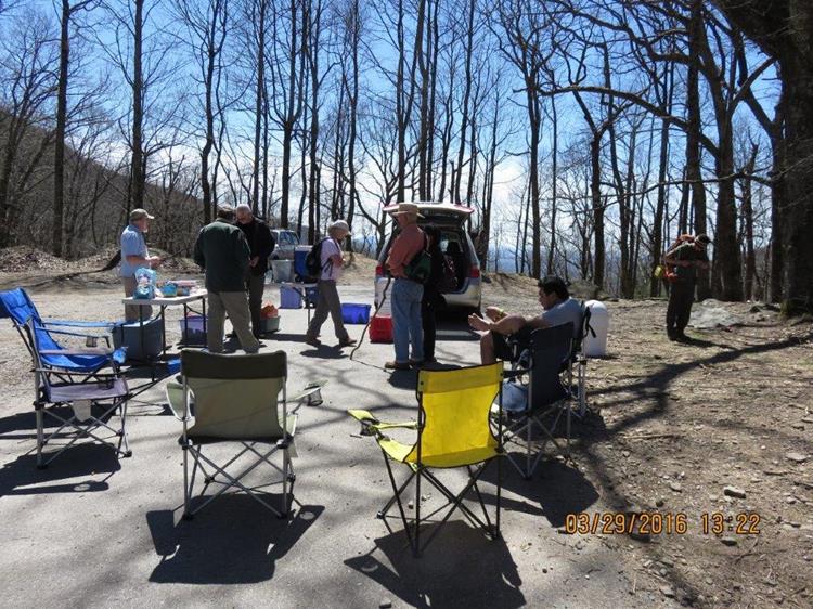 They give the thru-hikers treats and any assistance that they might need. A great ministry!