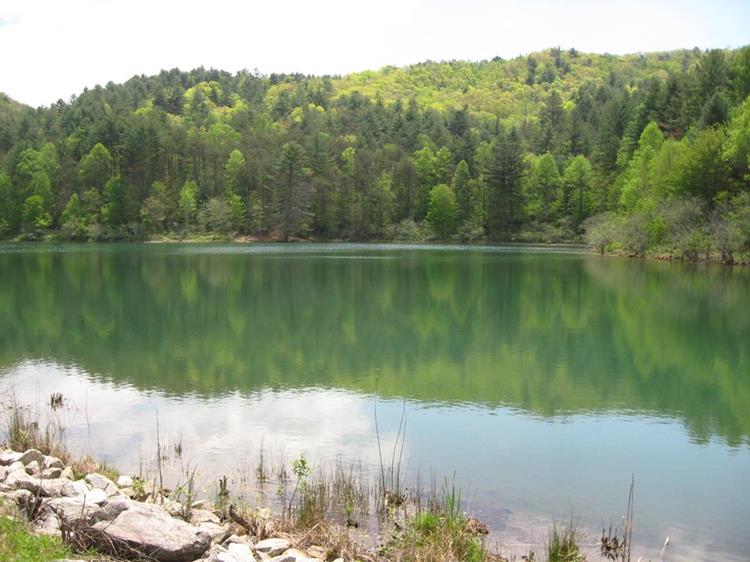 Next, we hike the nice Black Rock Lake Loop trail.