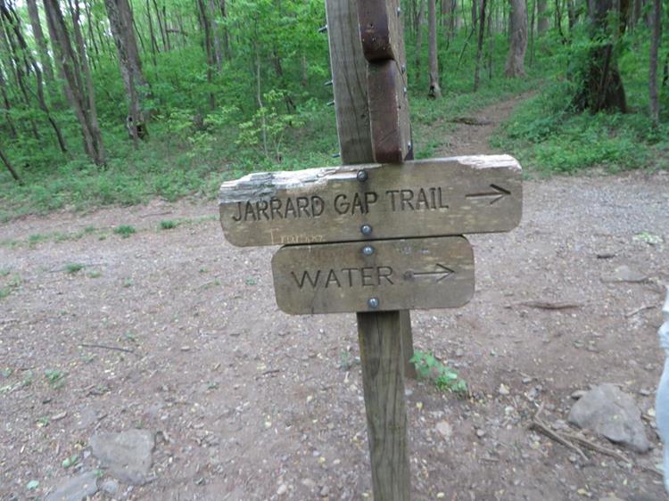 Turn right here to Lake Winfield Scott!