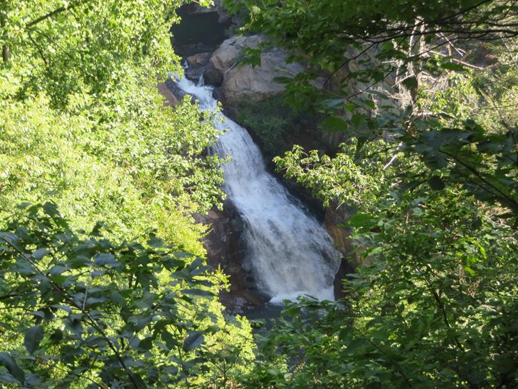 Beautiful Tempesta Falls. One of several waterfalls which led to the naming of the town Tallulah Falls!