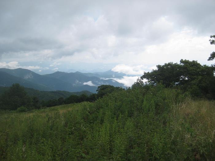 Beautiful views even in the clouds!