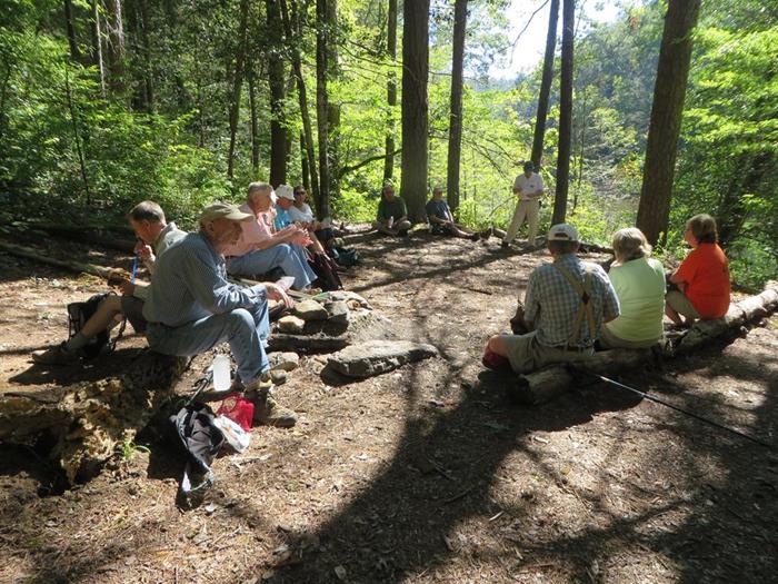 Lunchtime on the Chattooga River!