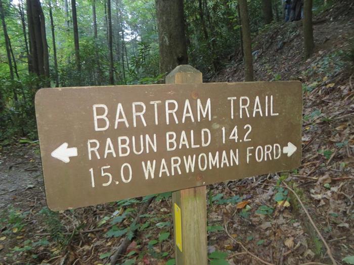 Our location on the trail.