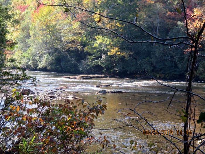 The Chattooga River at Adeline Ford.