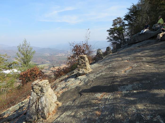We arrive at Lookoff Mt.!