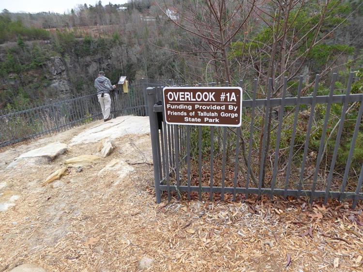 The gorge Rim Trails offer multiple breathtaking overlooks into the gorge.