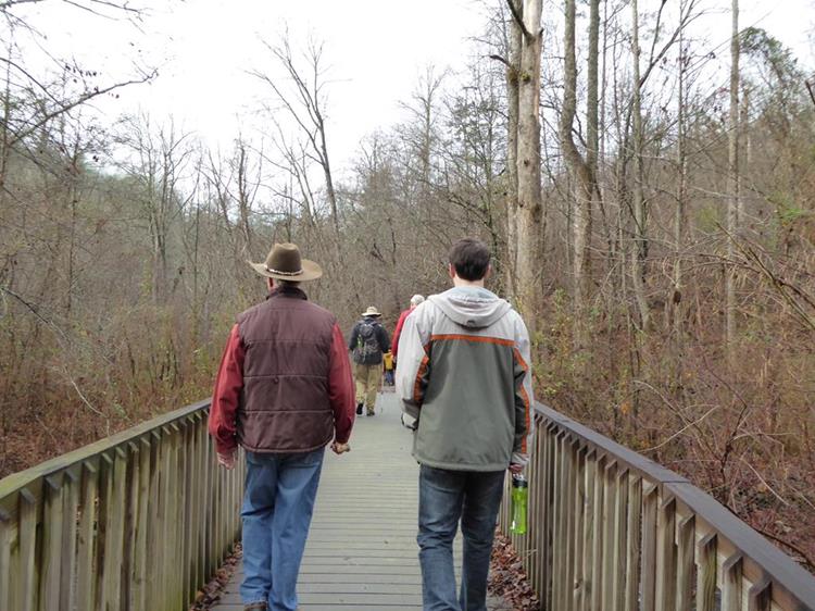 A nice footbridge over Smith Creek.