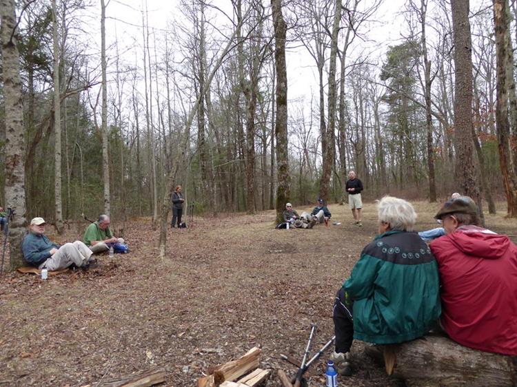 Lunchtime at Gooch Gap!