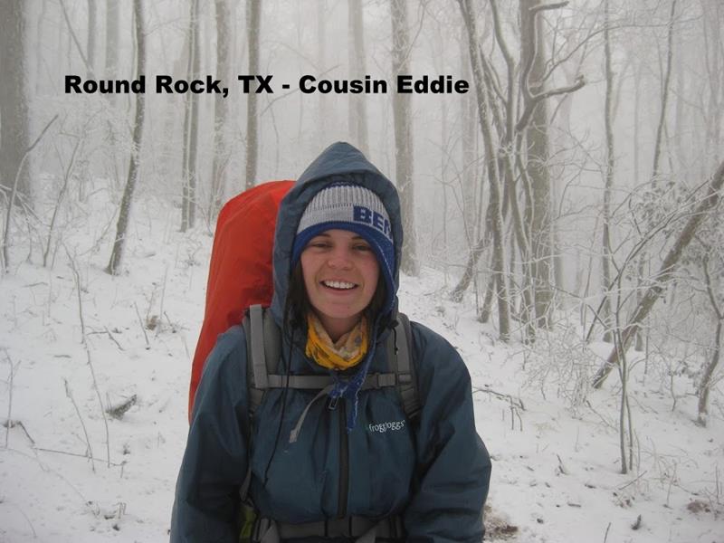 We met lots of smiling thru-hikers today! See all of them in the photos at the bottom of the page.