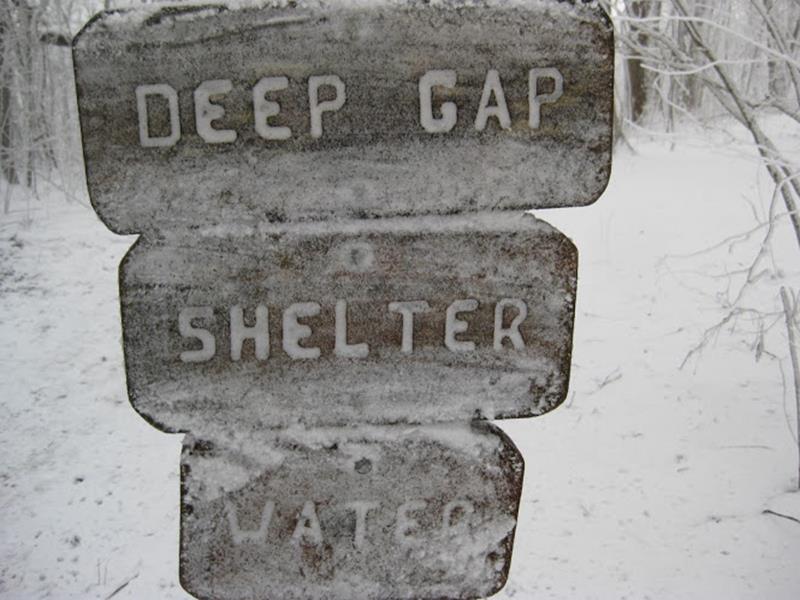 Arriving at Deep Gap!