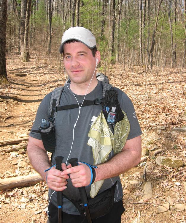 On the A.T., we met a thru-hiker from Montana!