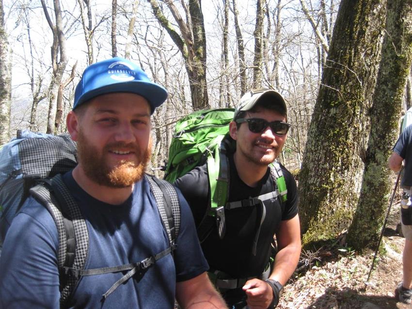 We met many thru-hikers headed for Maine! See each of them in to photos at the bottom of the page.