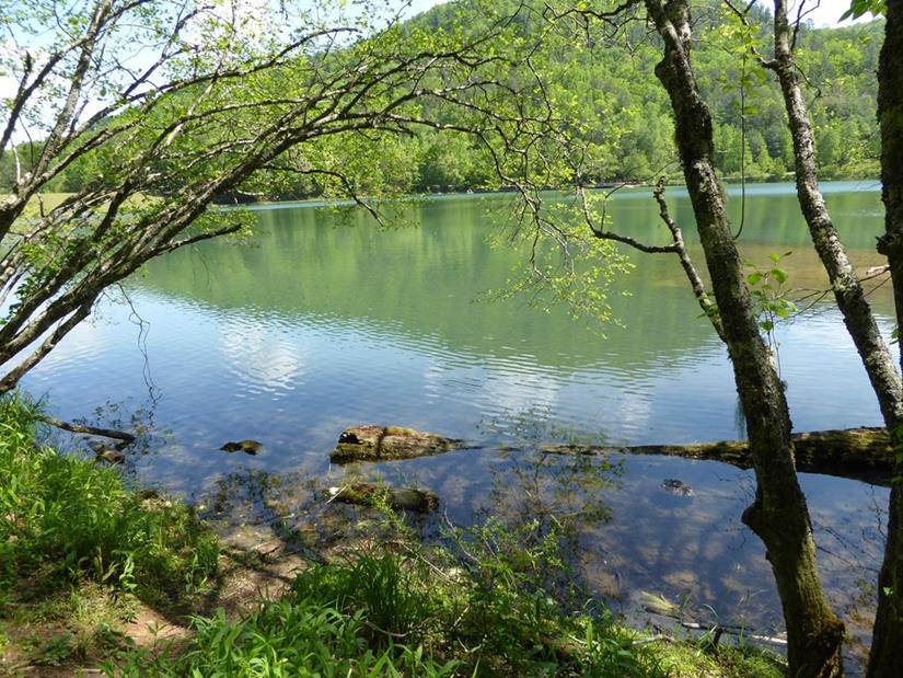 Now, we move down to Black Rock Lake for a nice lake loop hike.