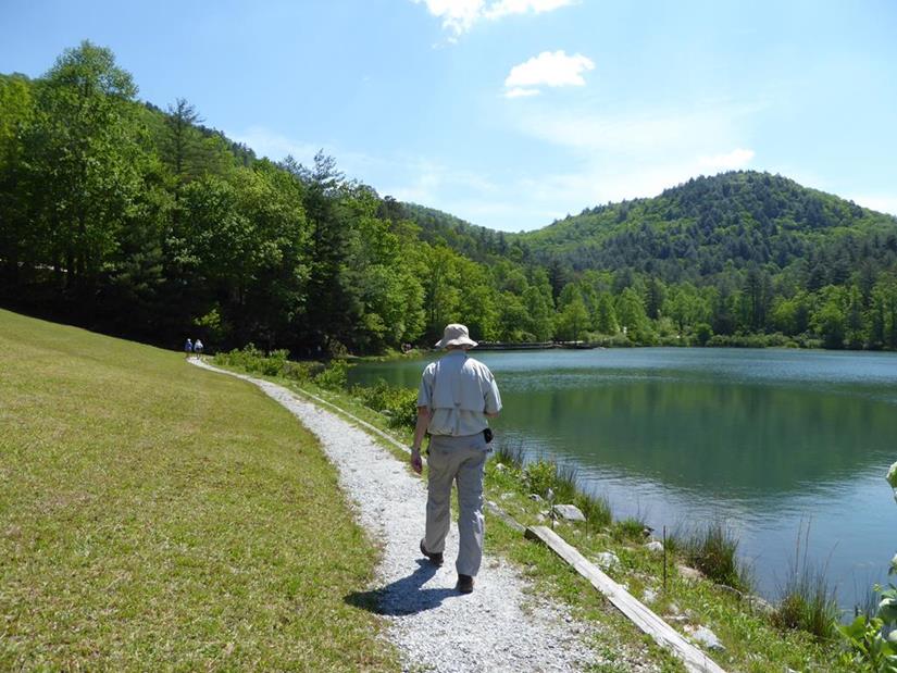 It is hard to beat a mountain lake!