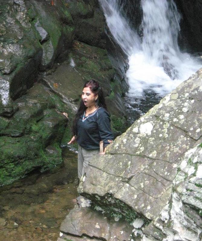 The water is COLD!