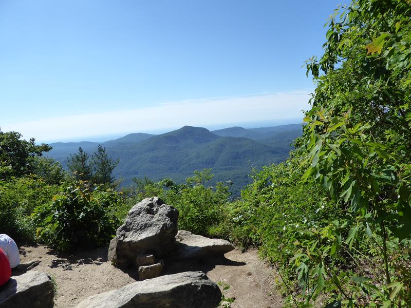 Our first vista of the day.