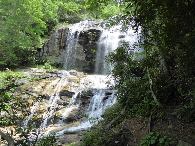 The beautiful upper falls.