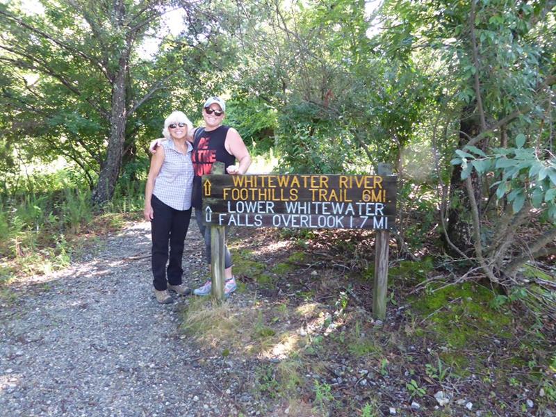 Mother and Daughter ready to hike!