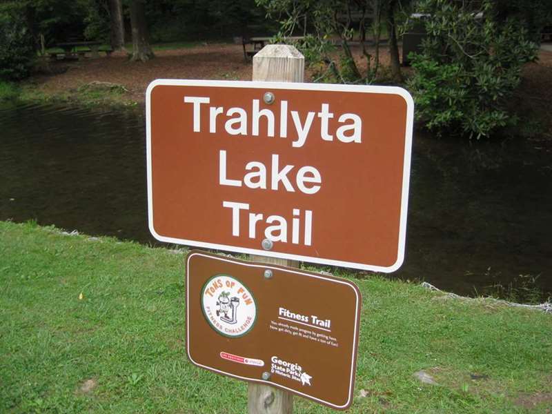 Next, we hike the Lake Loop.