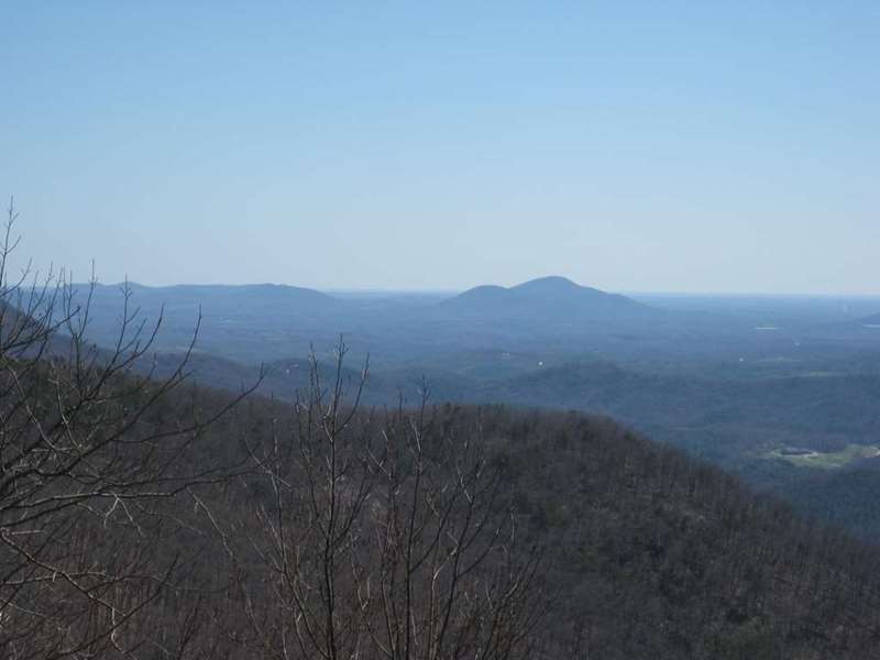 Great mountain views all along the trail!