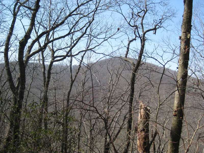 Mountain views near Cooper Gap.