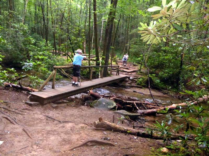 Crossing Dodd Creek