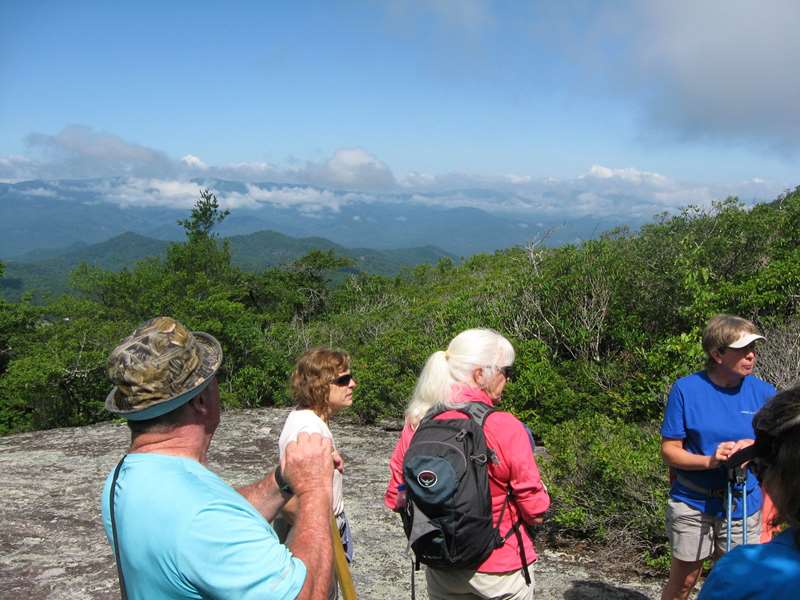 At the summit