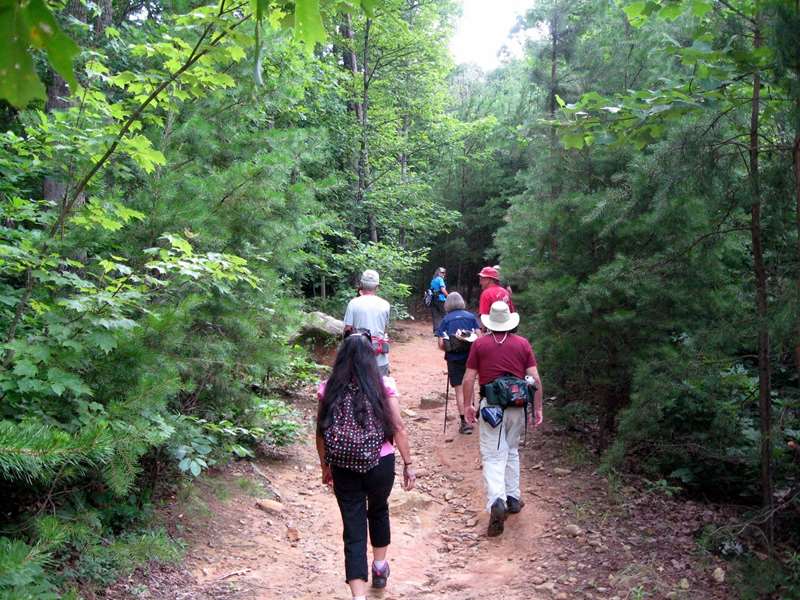 A beautiful but strenuous trail.