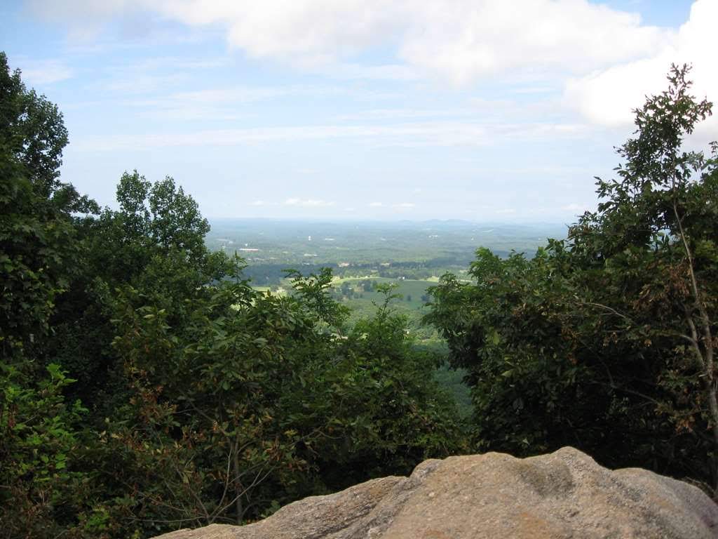 About halfway up the mountain you will get this view.